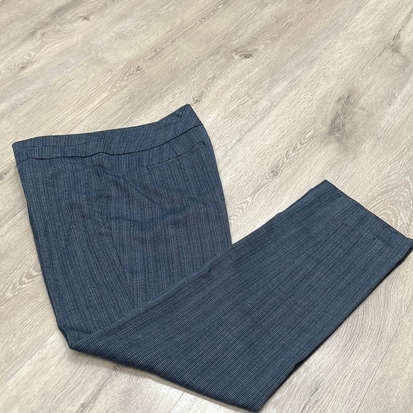 Worthington Winter Suit Pants 12P Women Blue/Gray Tones - Picture 1 of 5